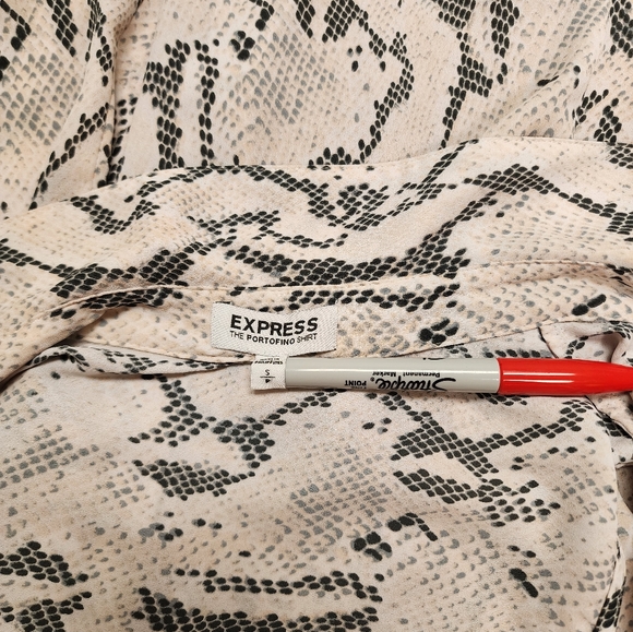 Express Portofino sleeveless SMALL shirt - Picture 3 of 4